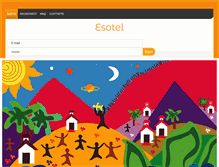 Tablet Screenshot of esotel.it